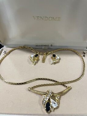 Vintage Vendome Necklace and Earring Set
